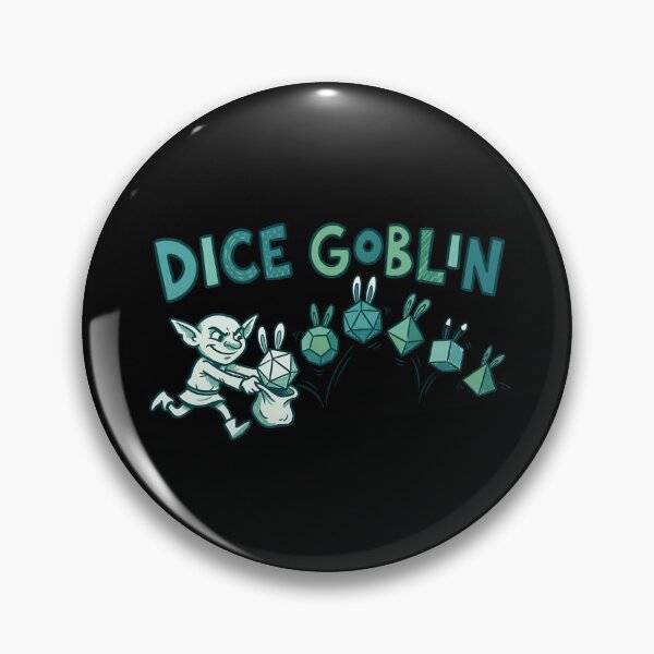 Item preview, Dice Goblin Hoarding Bunny Dice Tabletop RPG designed and sold by Fenay Designs.