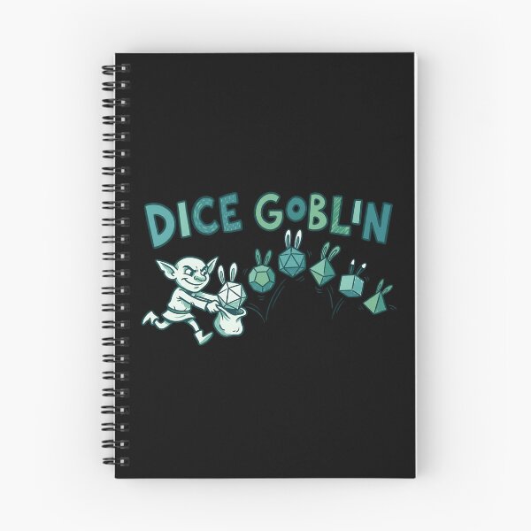 Item preview, Dice Goblin Hoarding Bunny Dice Tabletop RPG designed and sold by Fenay Designs.