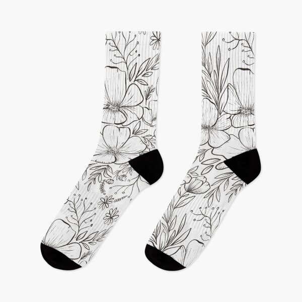 Item preview, Hand-drawn Botanical Floral Illustration — Line Art designed and sold by Morinically.