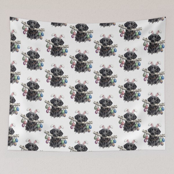 Item preview, Easter Black Labrador  designed and sold by Roy & Tiffany.