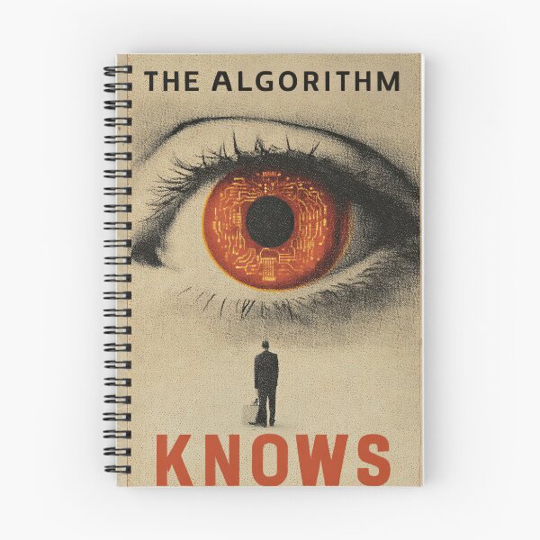 Item preview, The Algorithm Knows – AI Surveillance Propaganda designed and sold by PlanetBPop.