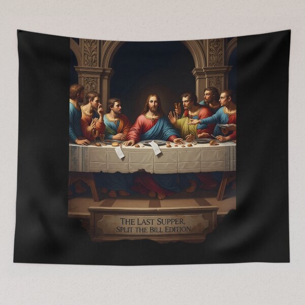 Item preview, Funny Last Supper Parody designed and sold by Shoot-The-Moon.