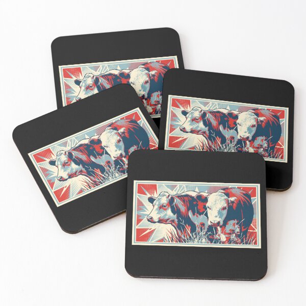 Item preview, Pop Art Cows  designed and sold by Analog Aura .