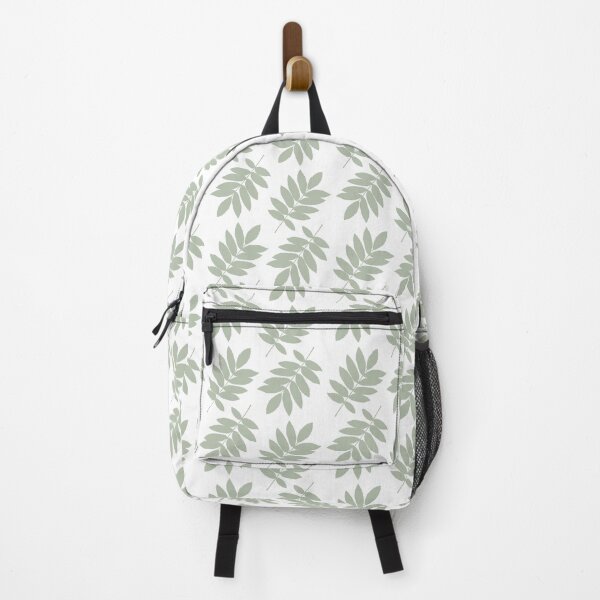 Item preview, Elder Leaf Pattern Green on White designed and sold by NataliePaskell.