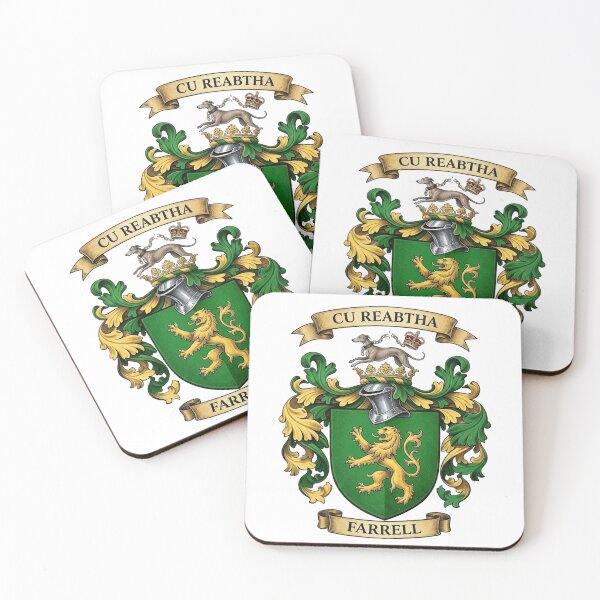 Item preview, The Farrell Family Coat of Arms designed and sold by BagTown Clans.