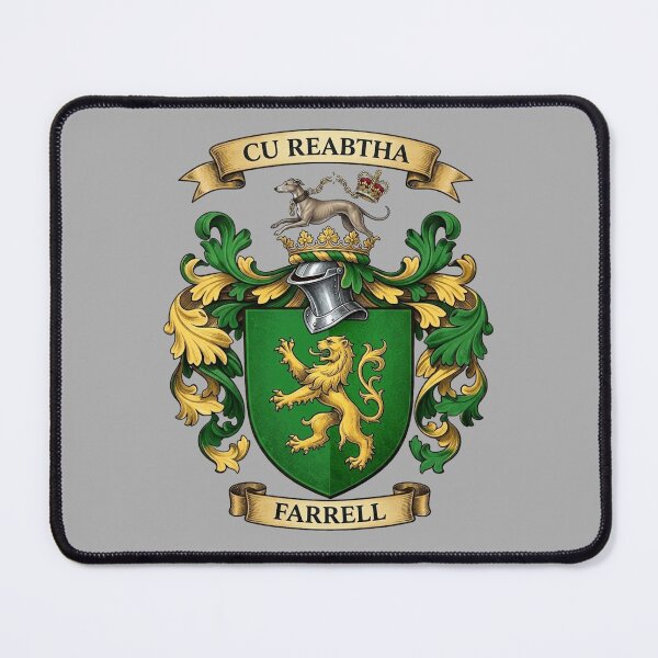 Item preview, The Farrell Family Coat of Arms designed and sold by BagTown Clans.