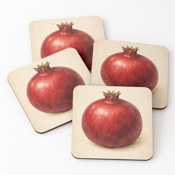 Item preview, Vintage Pomegranate Botanical Print - Mediterranean Kitchen Wall Art designed and sold by Darlin8888.