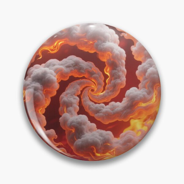 Item preview, Triskel from cloudes on fire in the space. designed and sold by AEMK57.