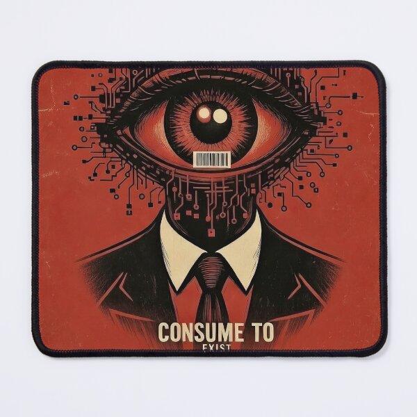 Item preview, Consume to Exist – Corporate Control Propaganda designed and sold by Basajaun Studio.