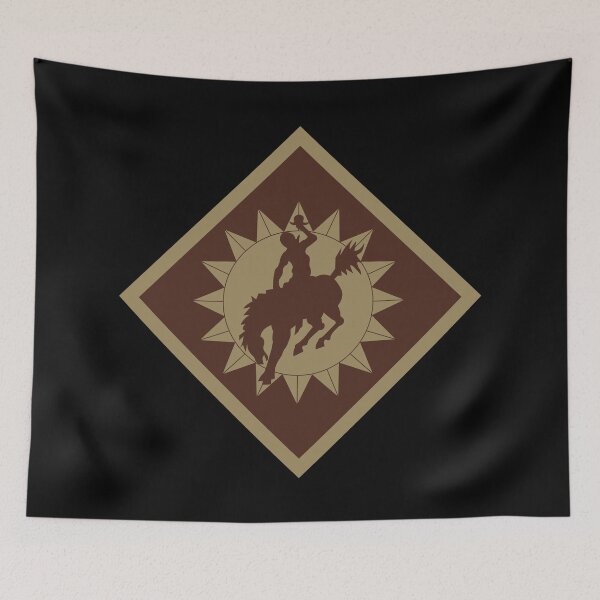 Item preview, Army - SSI - 115th Field Artillery Brigade - Subdued Desert X 300 designed and sold by Military Insignia Products.