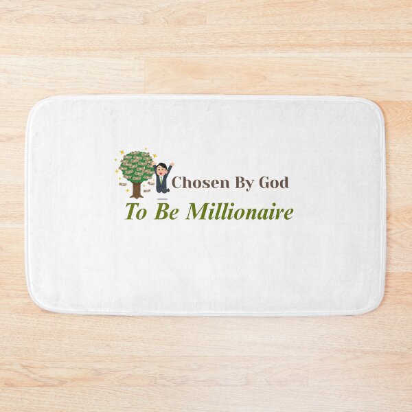Item preview, Chosen By God To Be A Millionaire - Divine Abundance & Wealth Quote designed and sold by Dharaamagnetiix.