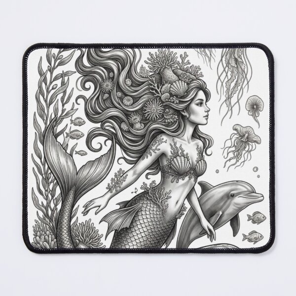 Item preview, beautiful mermaid designed and sold by PP&RAINBOW SHOP.