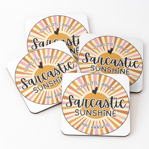 Item preview, Sarcastic Sunshine designed and sold by Sarah Hursell Unlimited.