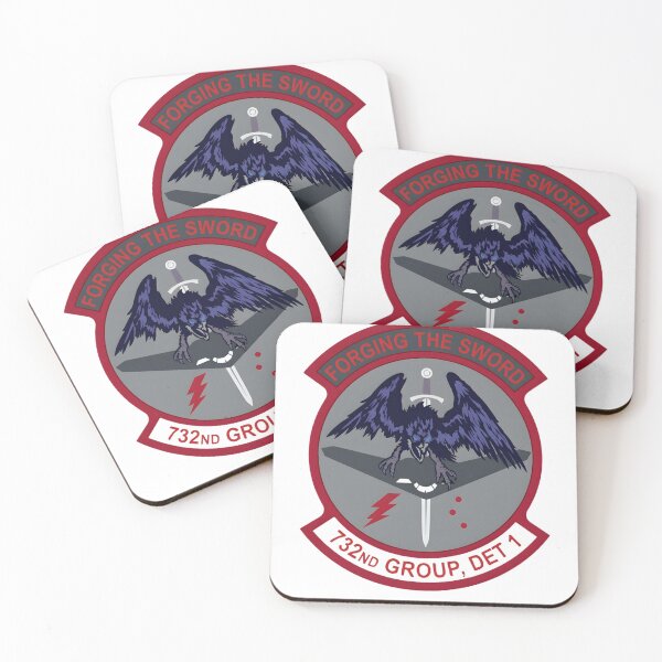 Item preview, Military Patch Design for 732nd Operations Group, Detachment 1: "Forging the Sword" designed and sold by CharlieDesings.