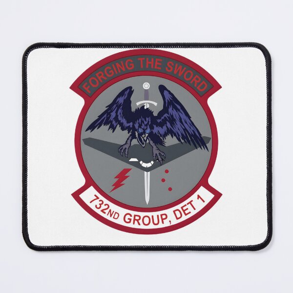 Item preview, Military Patch Design for 732nd Operations Group, Detachment 1: "Forging the Sword" designed and sold by CharlieDesings.