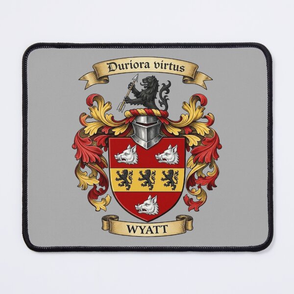 Item preview, The Wyatt Family Coat of Arms designed and sold by BagTown Clans.