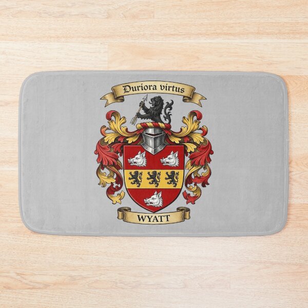 Item preview, The Wyatt Family Coat of Arms designed and sold by BagTown Clans.