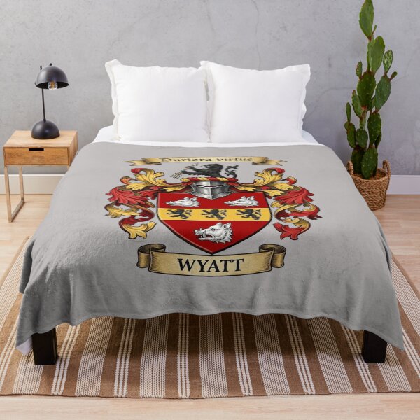 Item preview, The Wyatt Family Coat of Arms designed and sold by BagTown Clans.