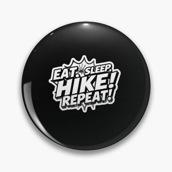 Item preview, Eat. Sleep. Hike. Repeat designed and sold by ELdante.