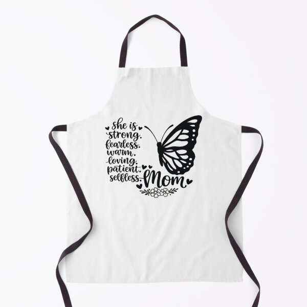 Item preview, she is strong fearless warm loving patient selfless mom designed and sold by CloudyPress.
