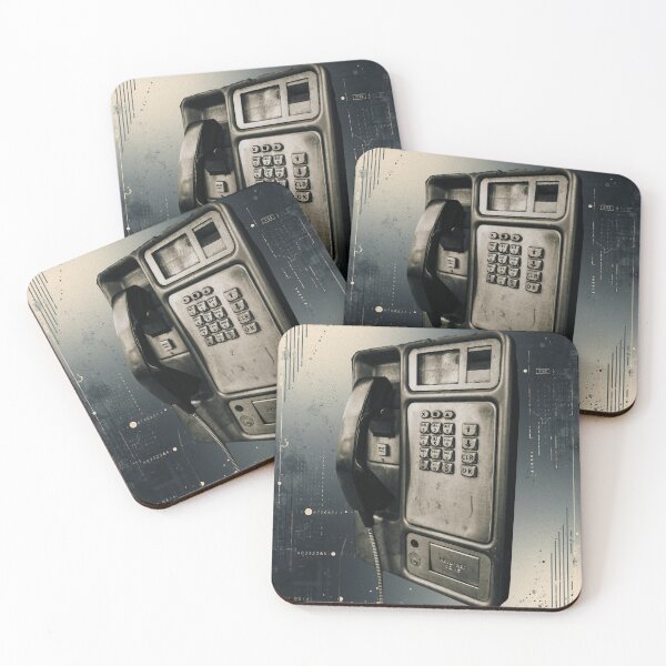 Item preview, Vintage Payphone Retro Vibes T-shirt designed and sold by MuseAndMind.