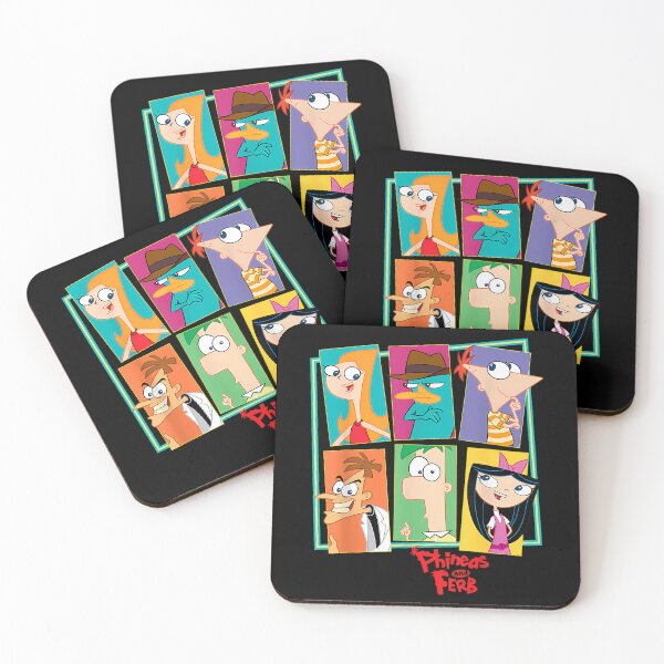 Item preview,  Disney Phineas And Ferb Character Collage designed and sold by Zednatsumi.