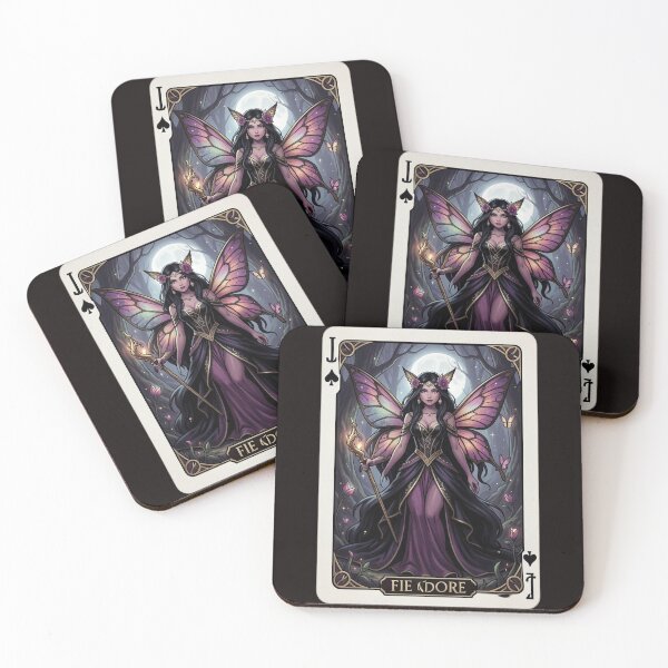 Item preview, Enchanted Fairy – Gothic Fantasy Playing Card designed and sold by FrenchRomani.