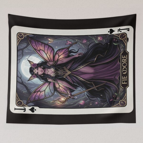 Item preview, Enchanted Fairy – Gothic Fantasy Playing Card designed and sold by FrenchRomani.