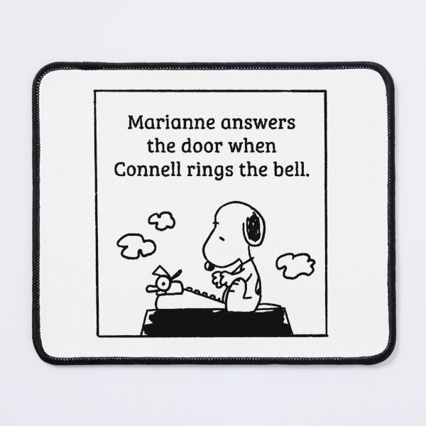 Item preview, snoopy reading normal people quote designed and sold by liveawhimsylife.