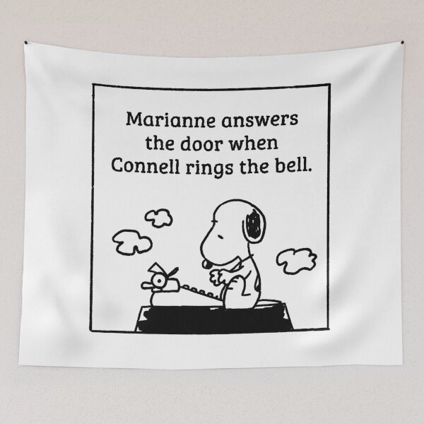 Item preview, snoopy reading normal people quote designed and sold by liveawhimsylife.