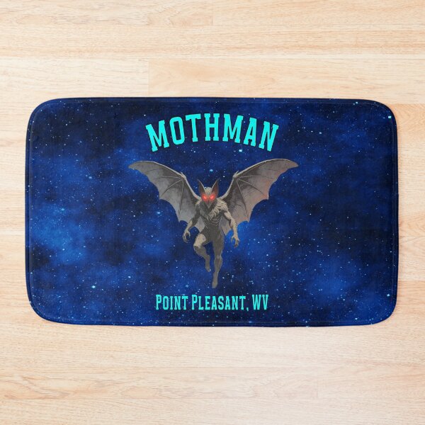 Item preview, Mothman of Point Pleasant – Retro Cryptid Night Sky Design designed and sold by MysticOzzy.