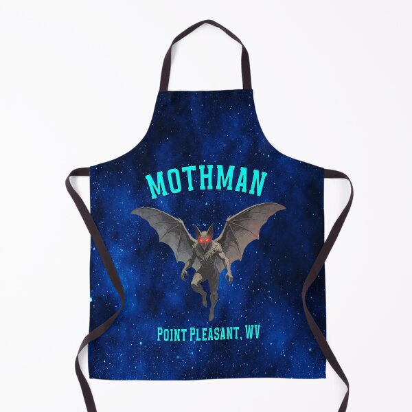 Item preview, Mothman of Point Pleasant – Retro Cryptid Night Sky Design designed and sold by MysticOzzy.