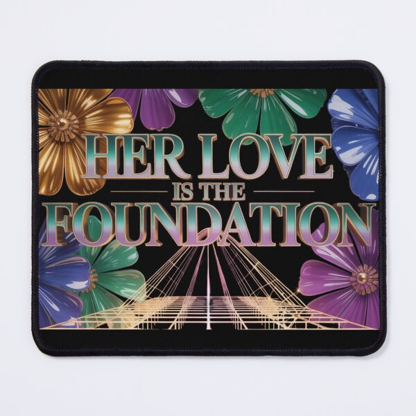 Item preview, Her Love Is the Foundation – Emotional Mother’s Day Gift designed and sold by YourTrendyTees.