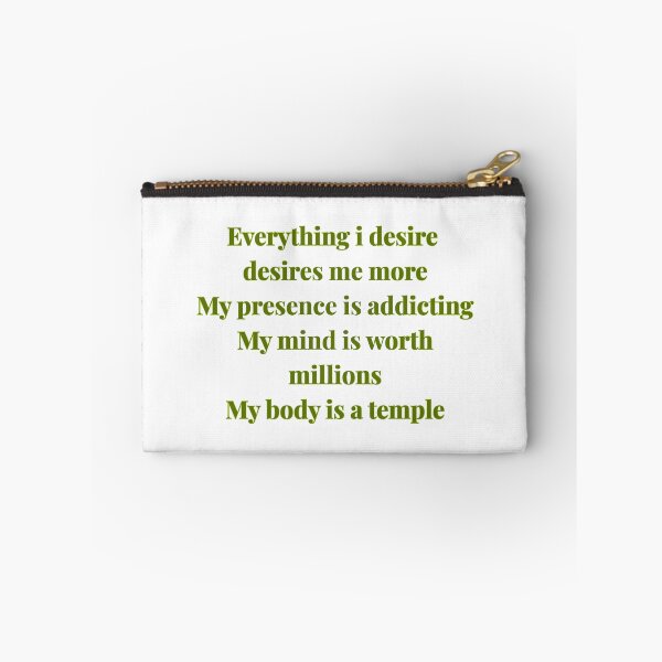 Item preview, Daily Manifestation Affirmations - My Mind is Worth Millions Aesthetic designed and sold by Dharaamagnetiix.