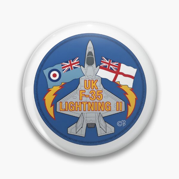 Item preview, UK F-35 Lightning II Joint Service Aviation Emblem designed and sold by CharlieDesings.