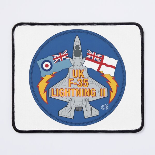 Item preview, UK F-35 Lightning II Joint Service Aviation Emblem designed and sold by CharlieDesings.