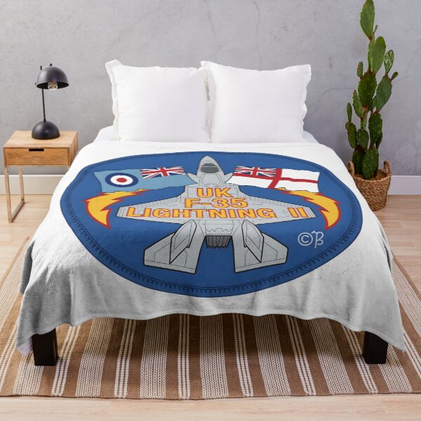 Item preview, UK F-35 Lightning II Joint Service Aviation Emblem designed and sold by CharlieDesings.
