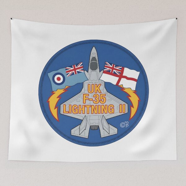 Item preview, UK F-35 Lightning II Joint Service Aviation Emblem designed and sold by CharlieDesings.