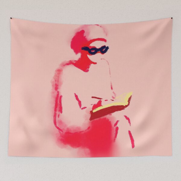 Item preview, Crimson Reader in Pink Haze designed and sold by Venon28.
