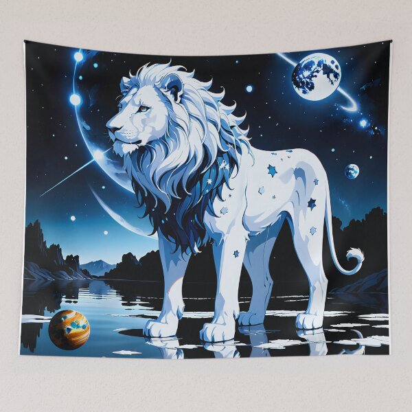 Item preview, Galactic Majesty of the lion. designed and sold by MissYouONLY.