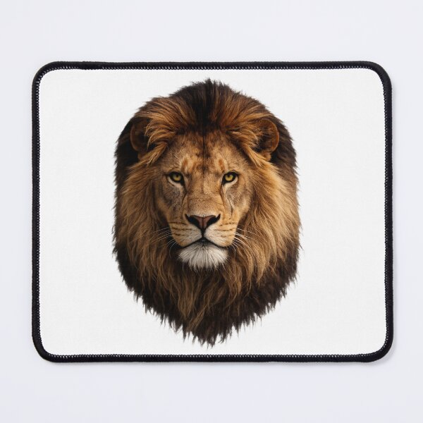 Item preview, Realistic Lion Head Powerful Wildlife Design designed and sold by HayatDesigns19.