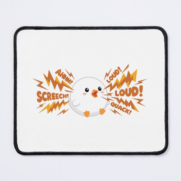 Item preview, The Loud Marshmallow Funny Round Call Duck designed and sold by Petzzz.