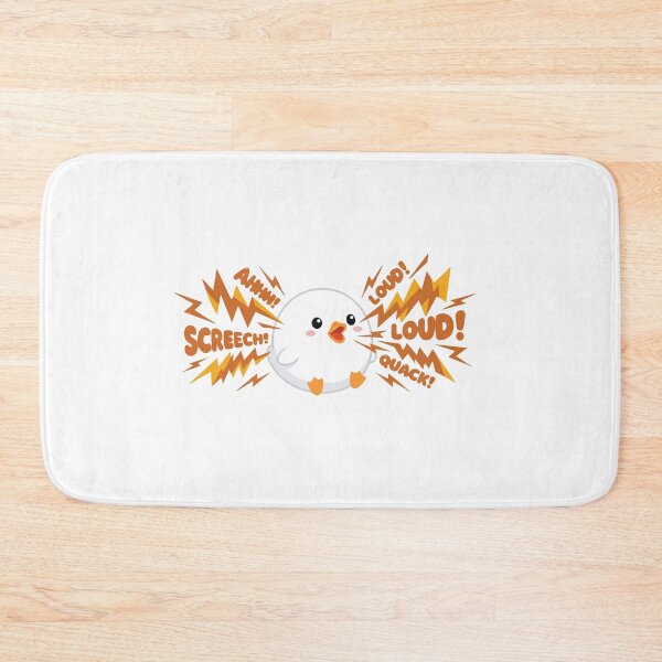 Item preview, The Loud Marshmallow Funny Round Call Duck designed and sold by Petzzz.