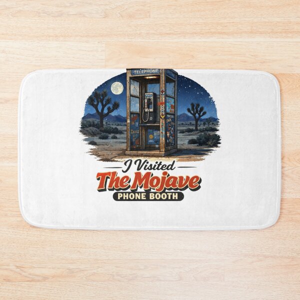 Item preview, I Visited The Mojave Phone Booth Late Night Full Moon Design designed and sold by Peter Stawicki.
