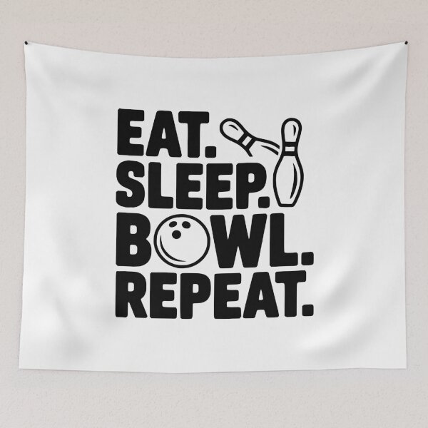 Item preview, Eat. Sleep. Bowl. Repeat. designed and sold by Frank Ring.