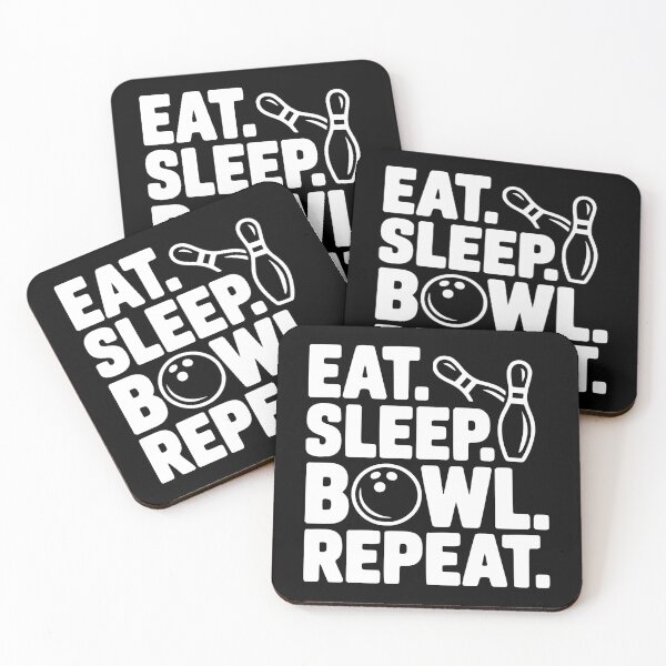 Item preview, Eat. Sleep. Bowl. Repeat. designed and sold by Frank Ring.