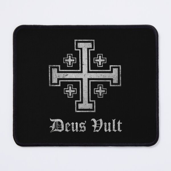 Item preview, Jerusalem Cross Deus Vult  - Crusader Symbol  designed and sold by lukecase.
