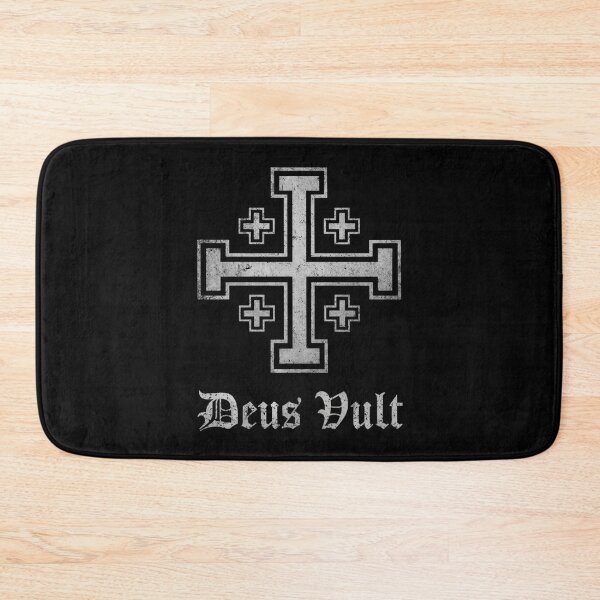 Item preview, Jerusalem Cross Deus Vult  - Crusader Symbol  designed and sold by lukecase.