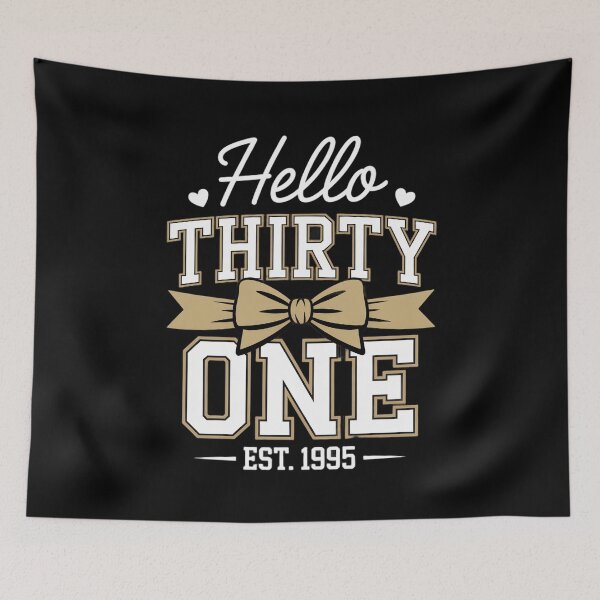 Item preview, Hello Thirty One Est 1995 Funny 31st Birthday designed and sold by AmazingViews.