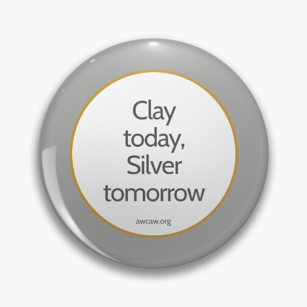 Item preview, Clay Today, Silver Tomorrow – Metal Clay Artist Inspiration designed and sold by AMCAW.